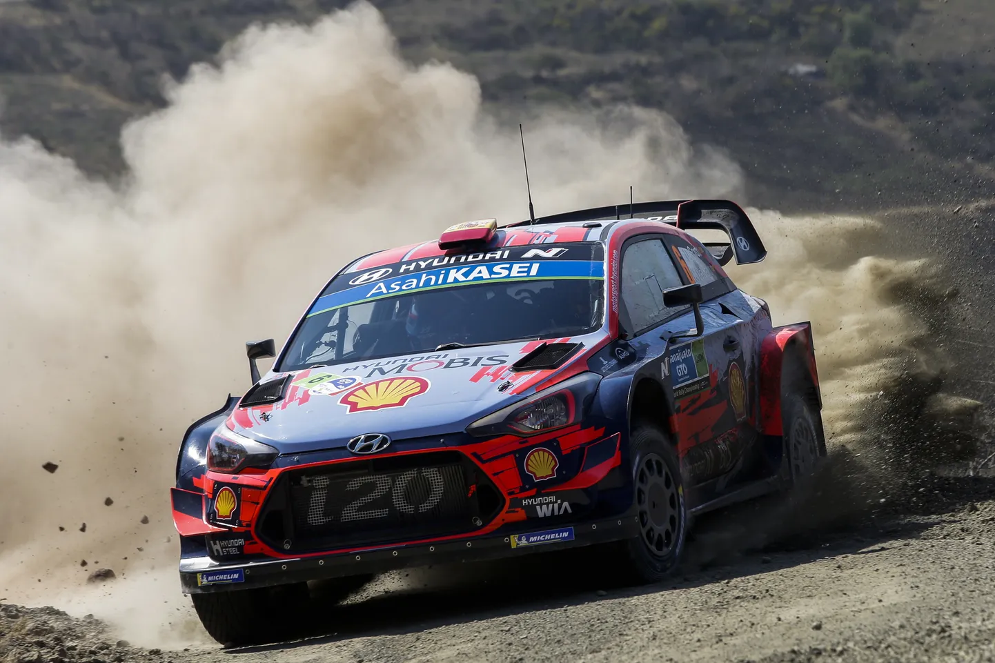 Dani Sordo tänavusel Mehhiko MM-rallil.