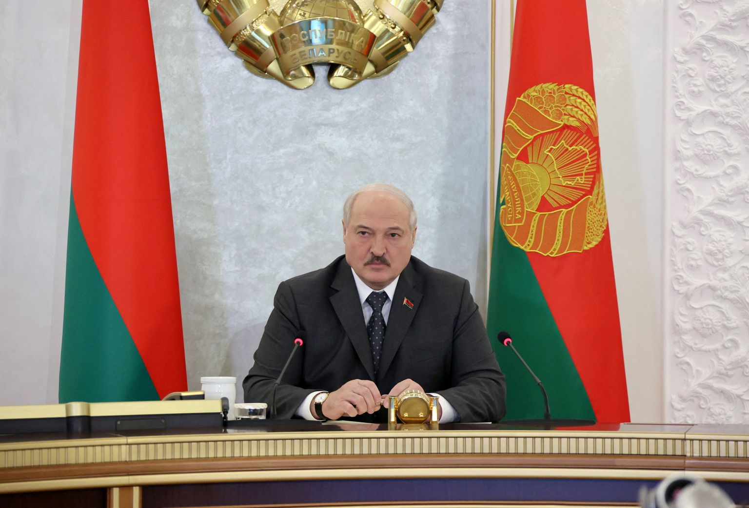 Valgevene president Aljaksandr Lukašenka.