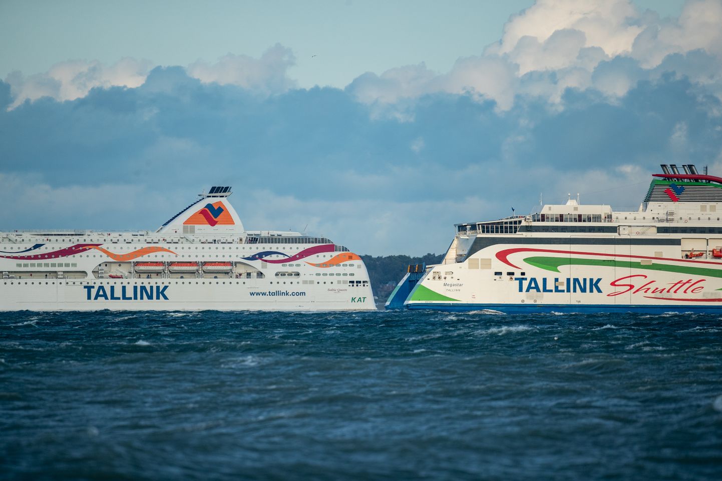Паромы Tallink.