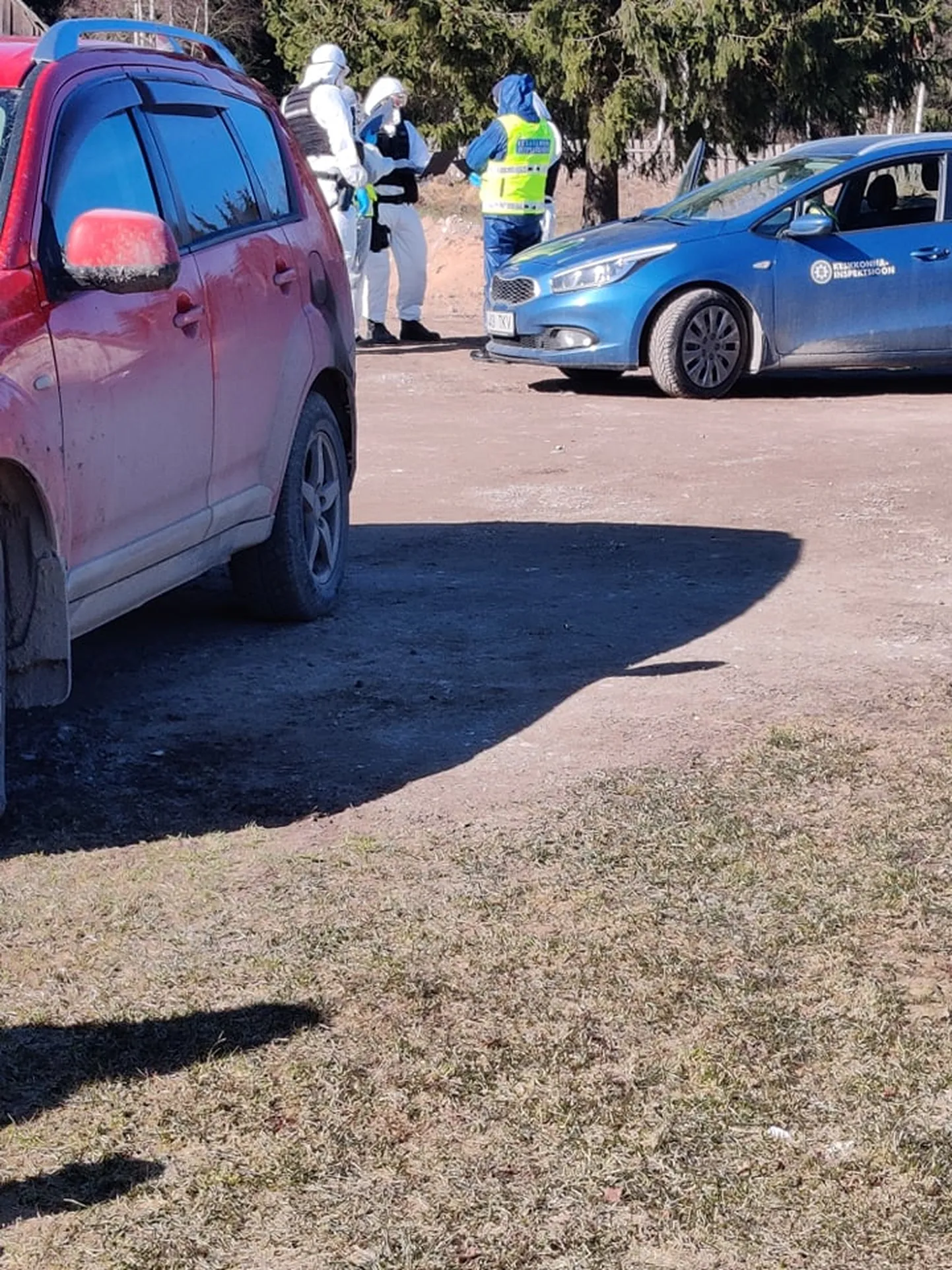 Väidetavalt otsiti taga kahte karupoega ning majarahvale öeldi, et kui karud käes, lähevad ametnikud minema.