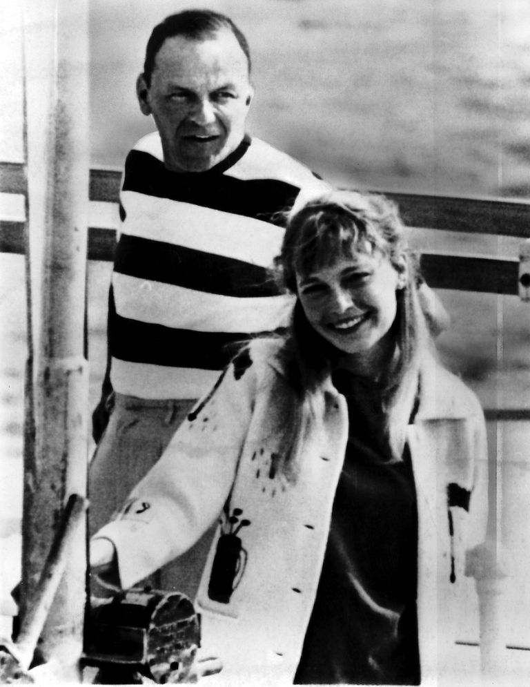 Frank Sinatra ja Mia Farrow.