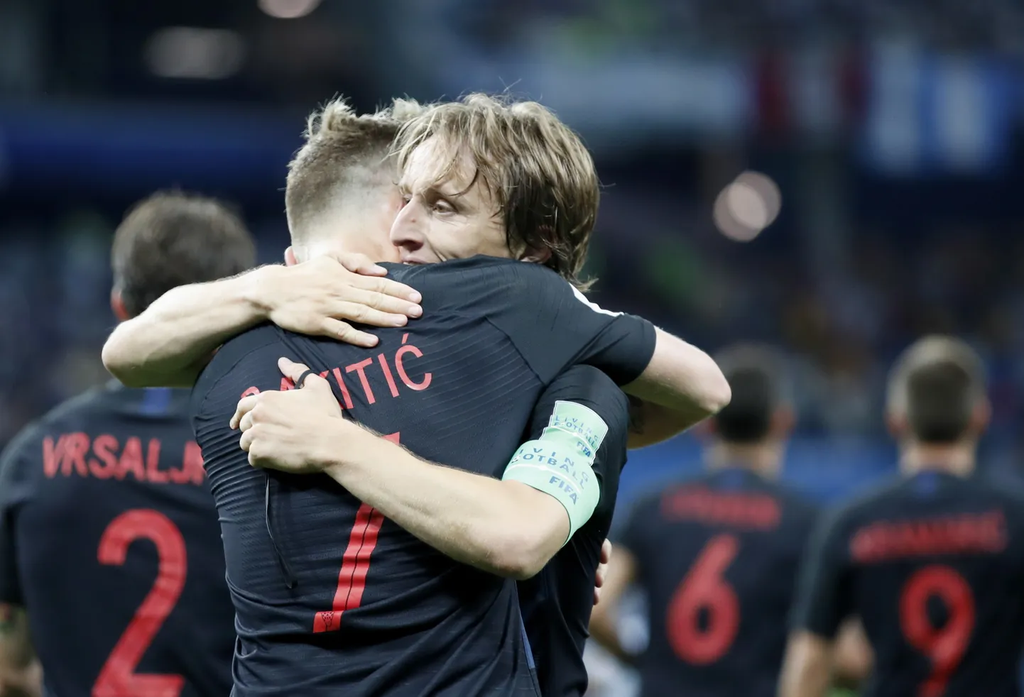 Ivan Rakitic ja Luka Modric