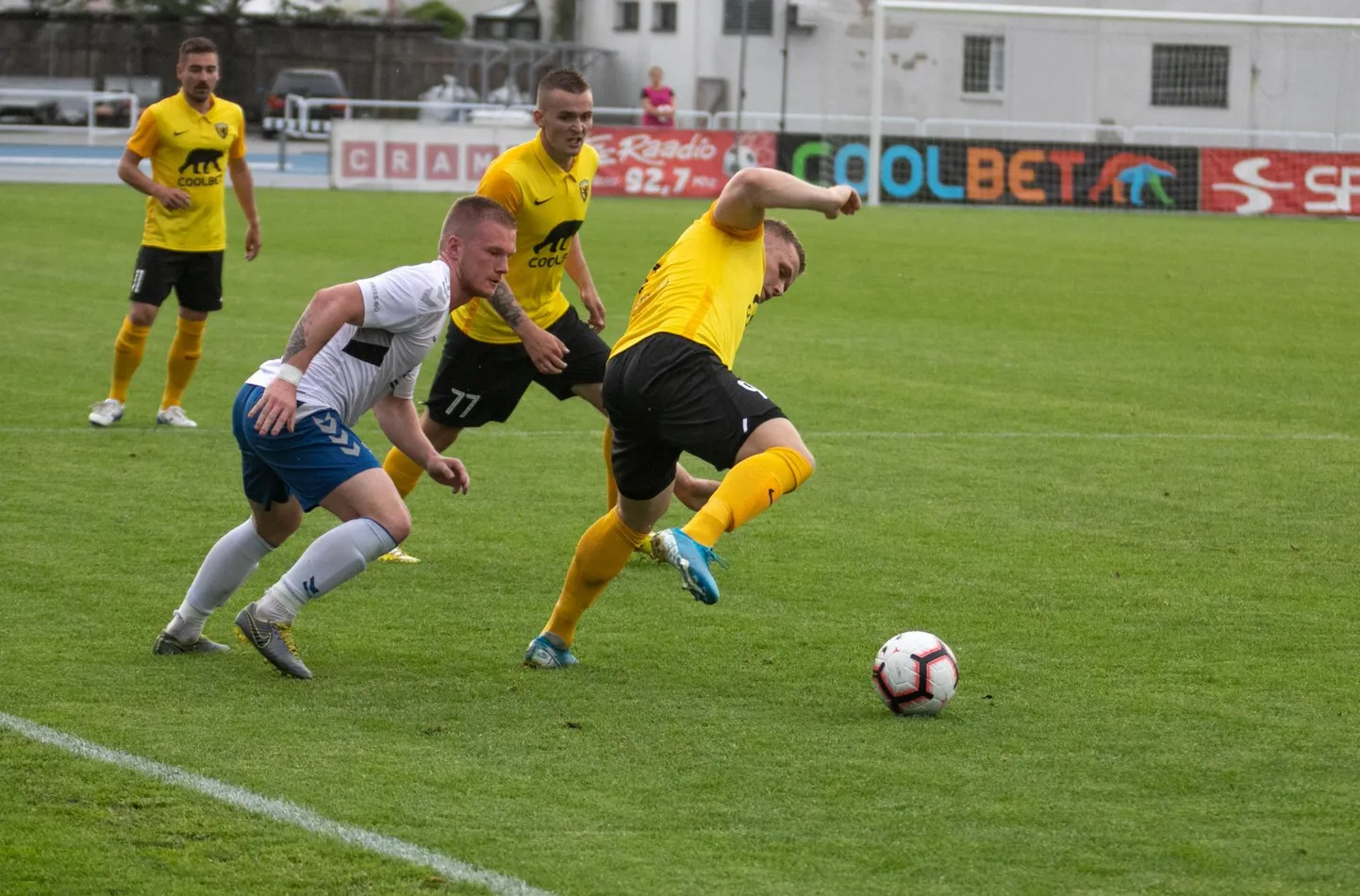 Pärnu Vaprus võitis karikamängu ja pääses järgmisse ringi.