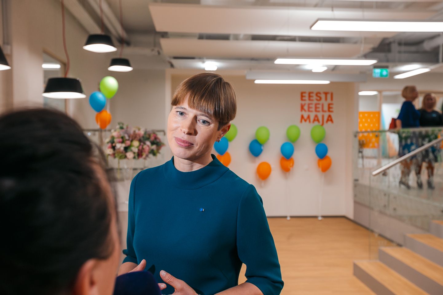 Kersti Kaljulaid mullu sügisel Narva eesti keele maja avamisel.