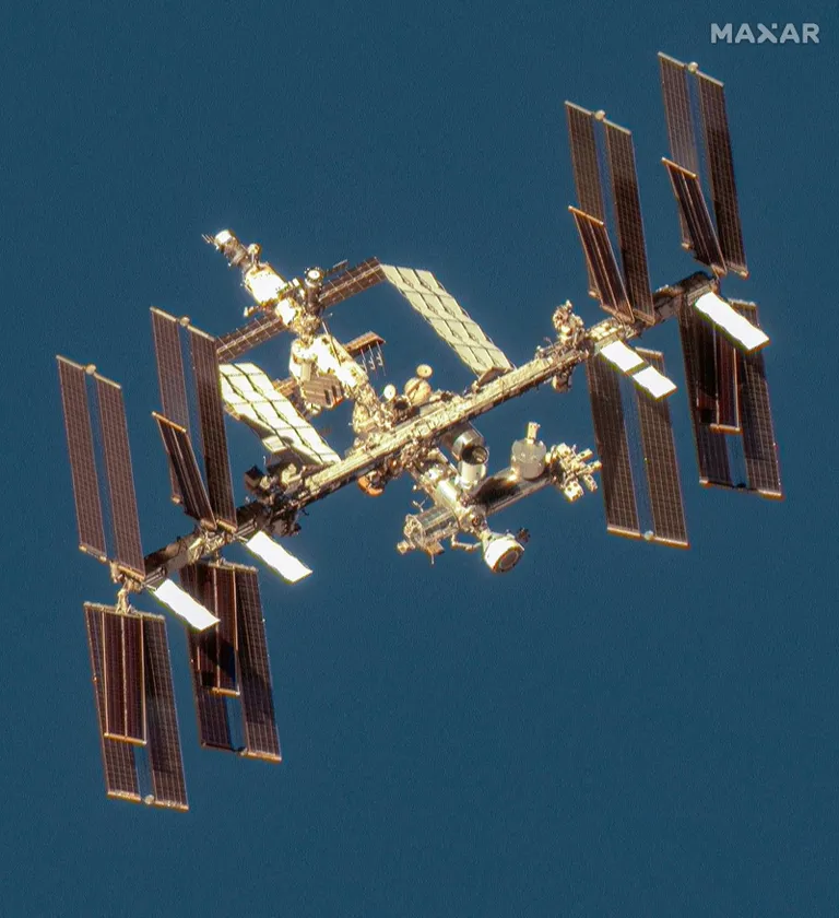 Rahvusvaheline kosmosejaam ISS.