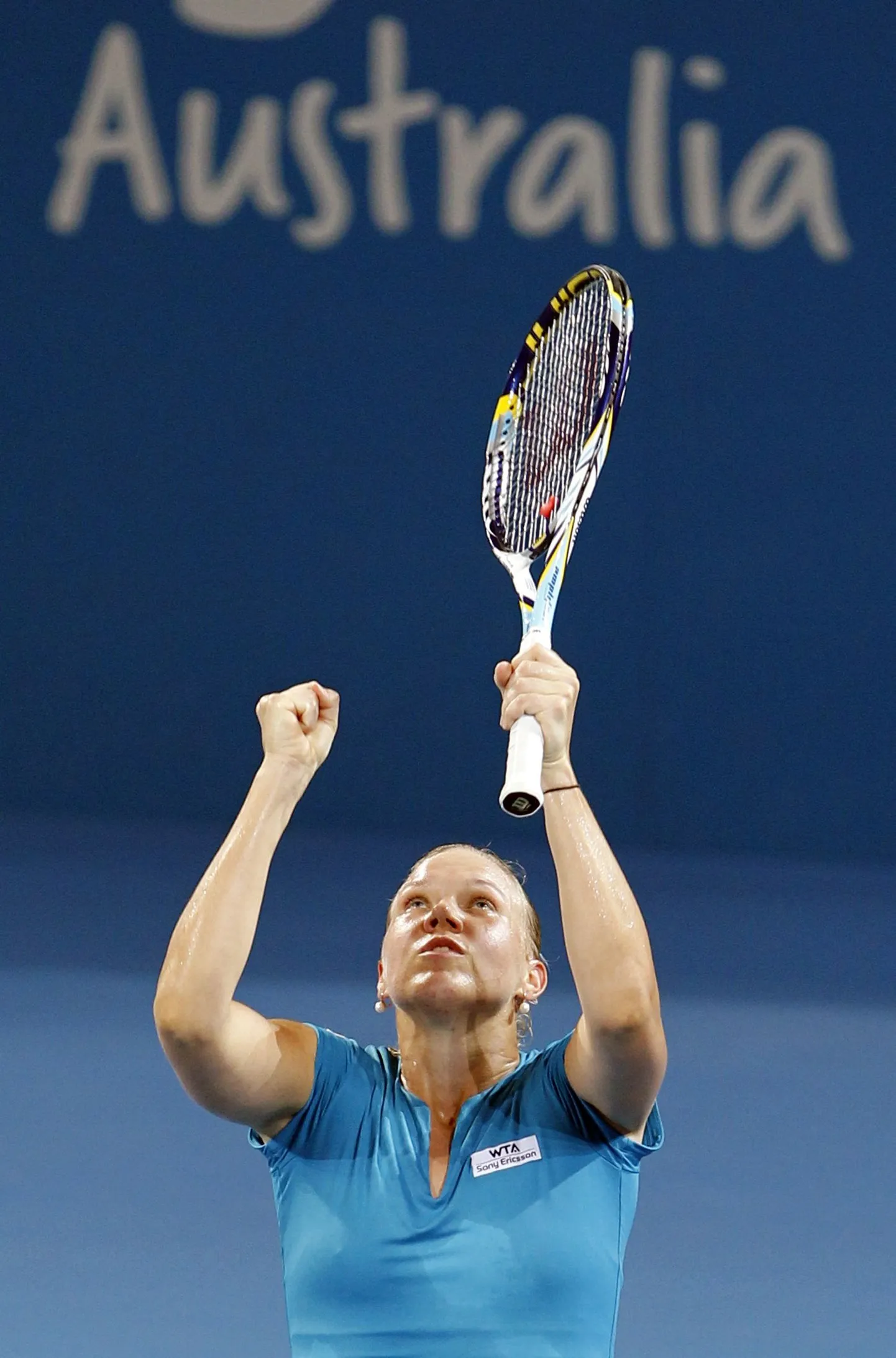 Kaia Kanepi alistas Brisbane'i turniiri finaalis Daniela Hantuchova.