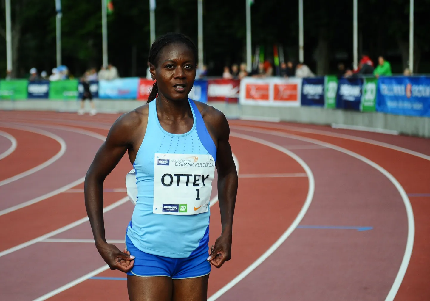 Kergejõustiku Kuldliiga finaaletapp Kadriorus. Merlene Ottey