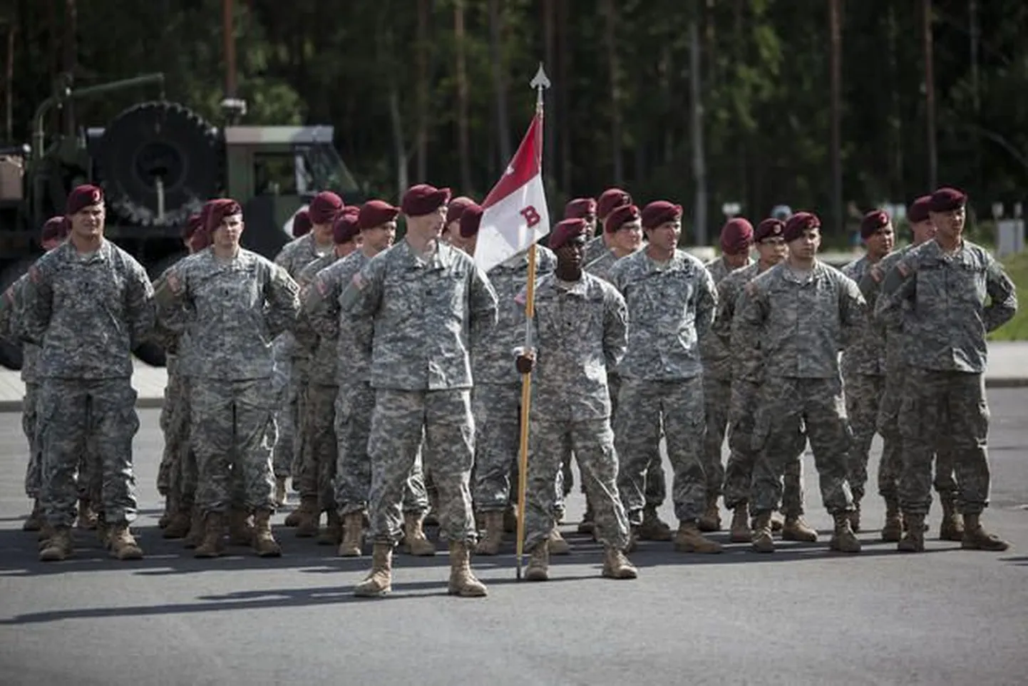 USA liitlased Ämari lennuväljal.