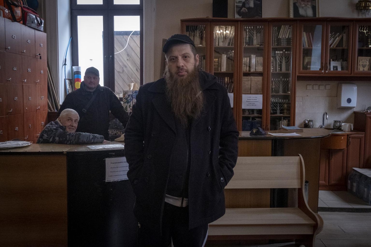 One of the leaders of Odessa Jewish community Grigory Vakulenko.
