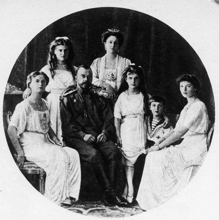 Nikolai II ja ta pere