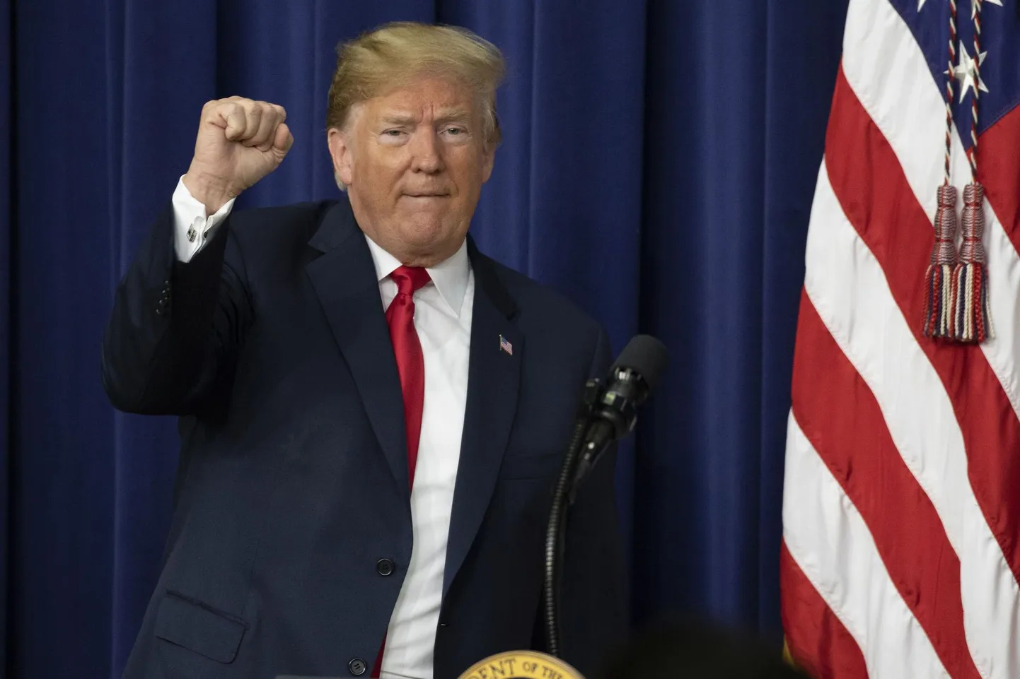 USA president Donald Trump.