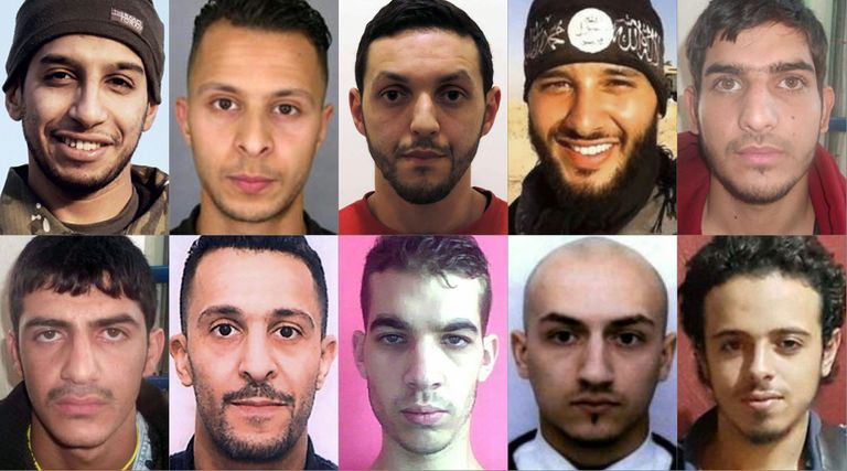 Pariisi terrorirünnakutega seotud mehed Foto: Scanpix