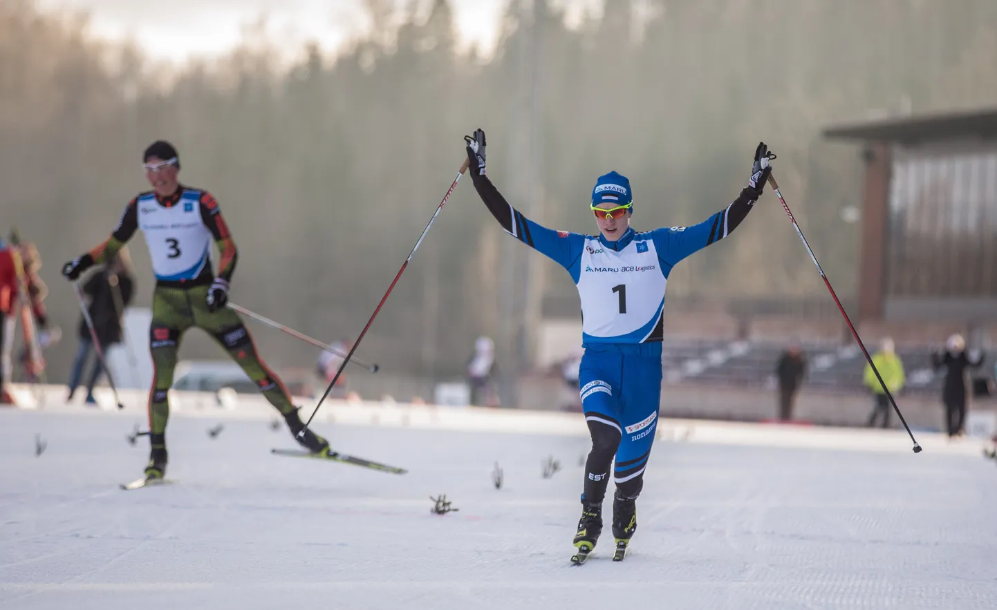 Continental Cup Otepääl. Pildil Kristjan Ilves.
