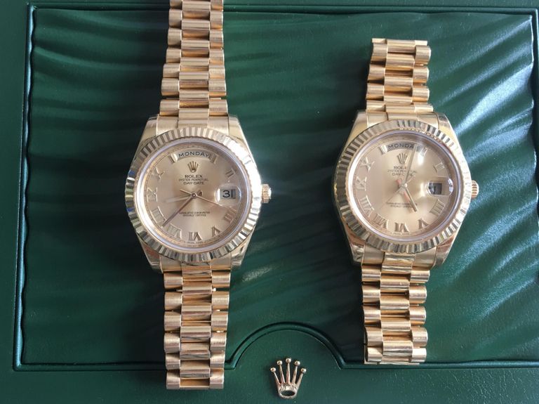 Конфискованные у Кярбергов наручные часы стоимостью по 20 000 евро.