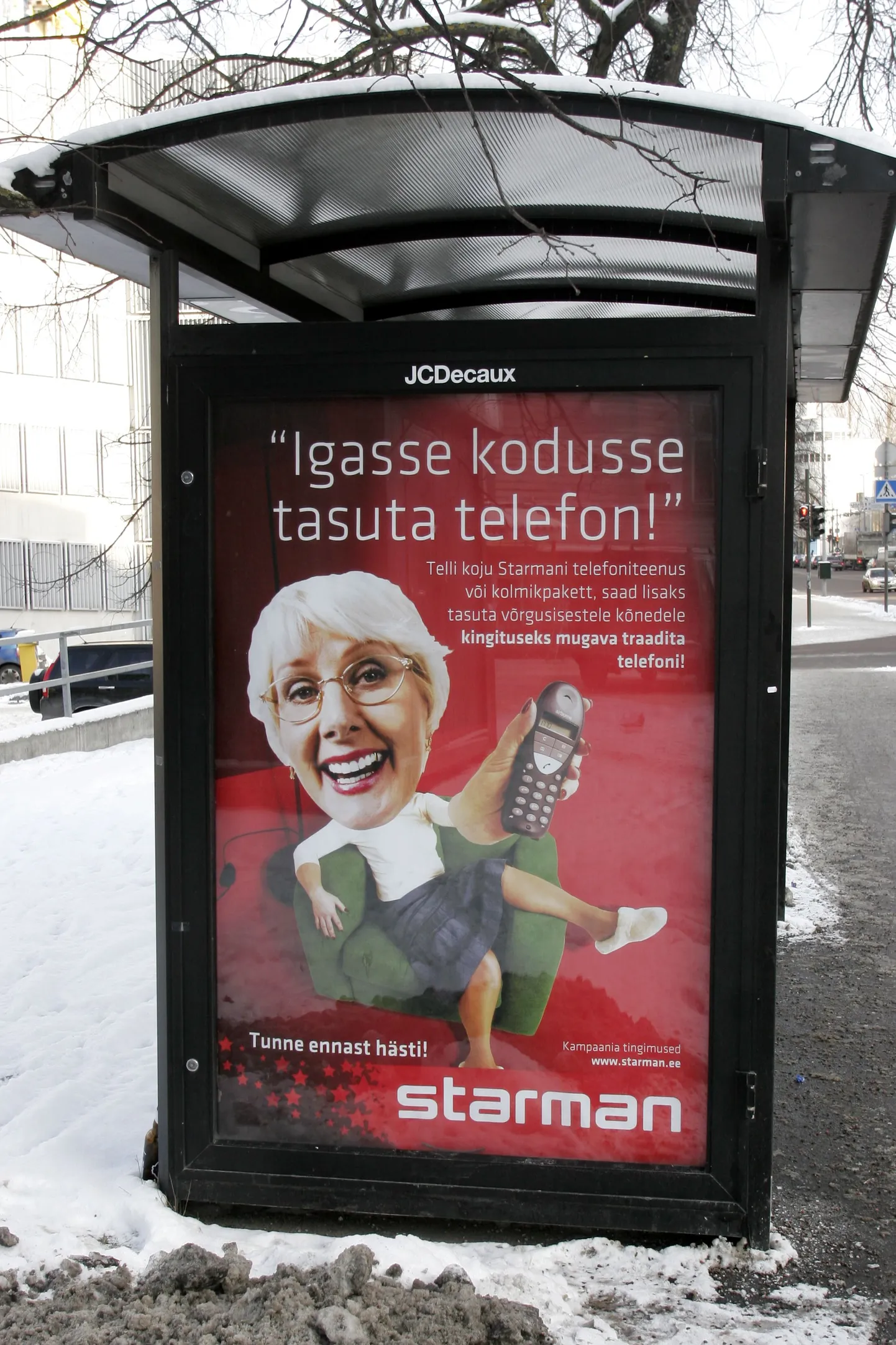 TLNPM02:STARMANI REKLAAM: TALLINN, EESTI, 08FEB06.
STARMANI REKLAAM
mp/Foto MARINA PUSHKAR POSTIMEES