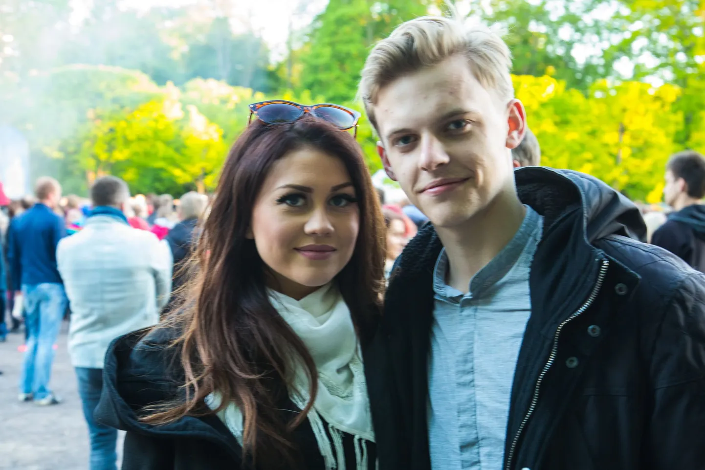 Tanel Padar & The Suni ja Ott Leplandi plaadiesitluse VIP-külalised Tallinnas.
Elina Born ja Jüri Pootsmann teineteise embuses