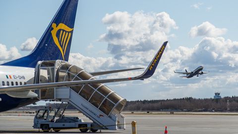Ryanairi kasum kukkus järsult: kallinenud kütus survestab kogu Euroopa lennundust