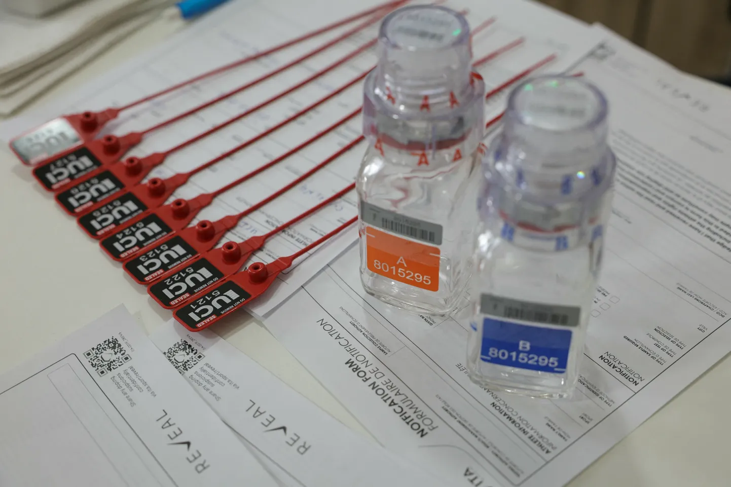 Dopinga tests (ilustratīvs attēls)