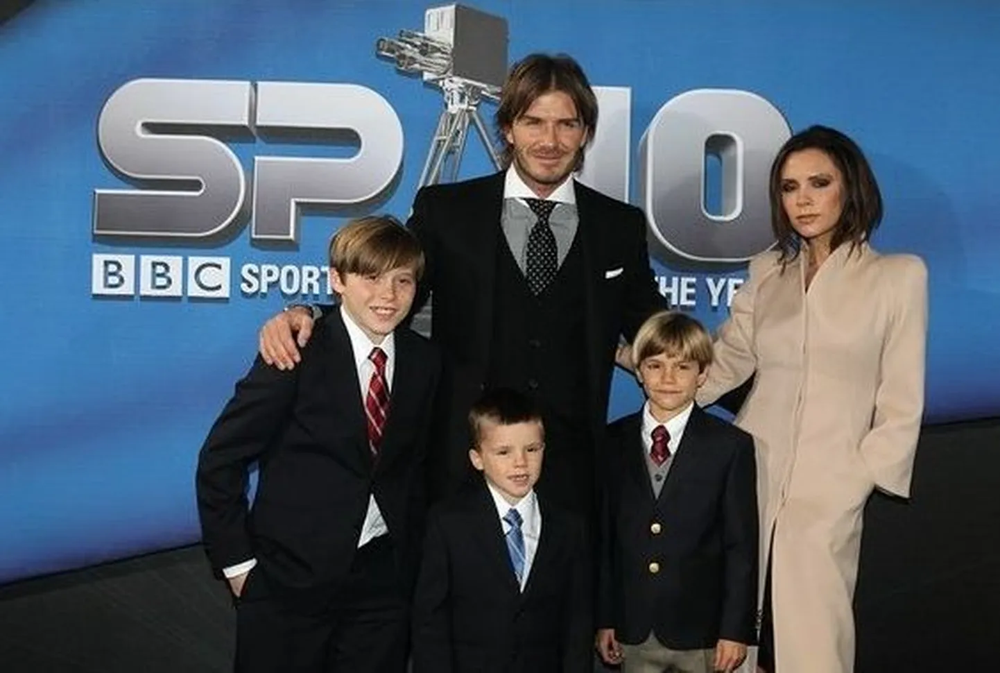 David ja Victoria Beckham koos peogadega