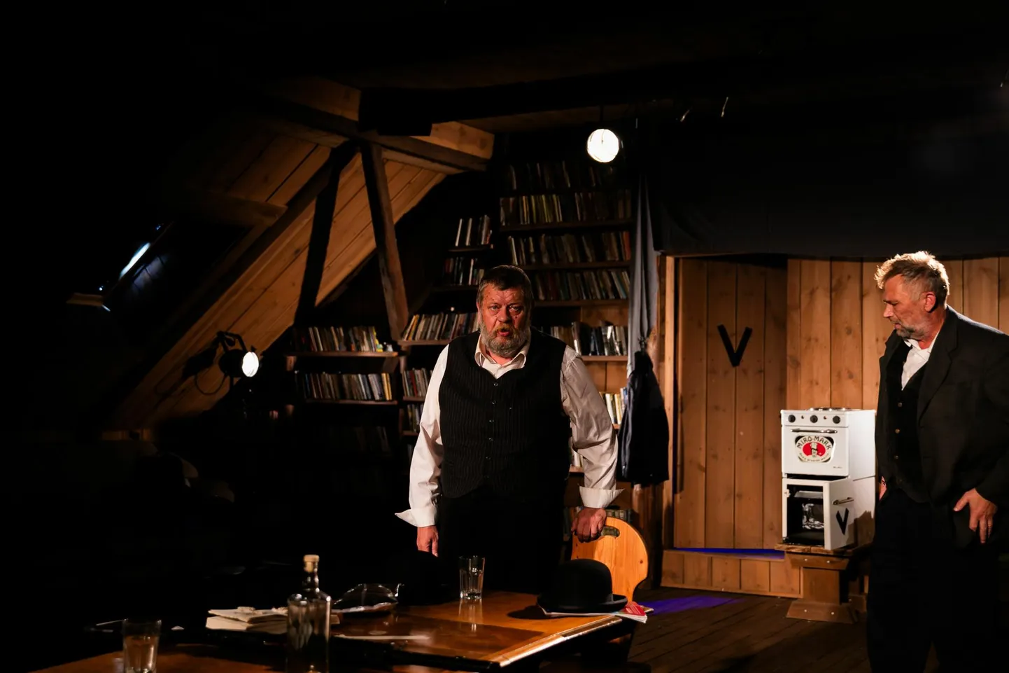 Kaks kanget venda Va­lene
(Tiit Alte) ja Coleman (Margus Mankin) on näägelnud terve elu.
