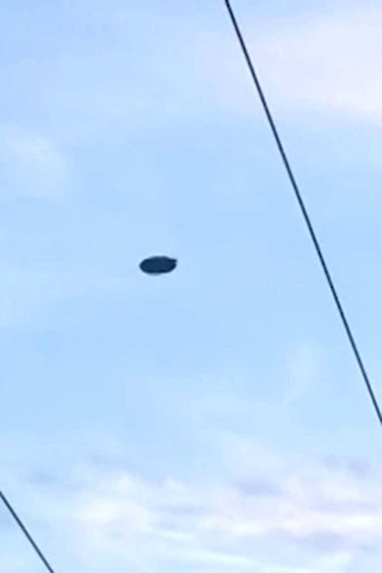 Austraalias Hastingsis tehtud foto, millel väidetavalt on ufo
