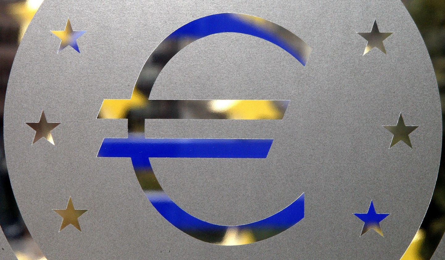 Euro logo Euroopa Keskpangas