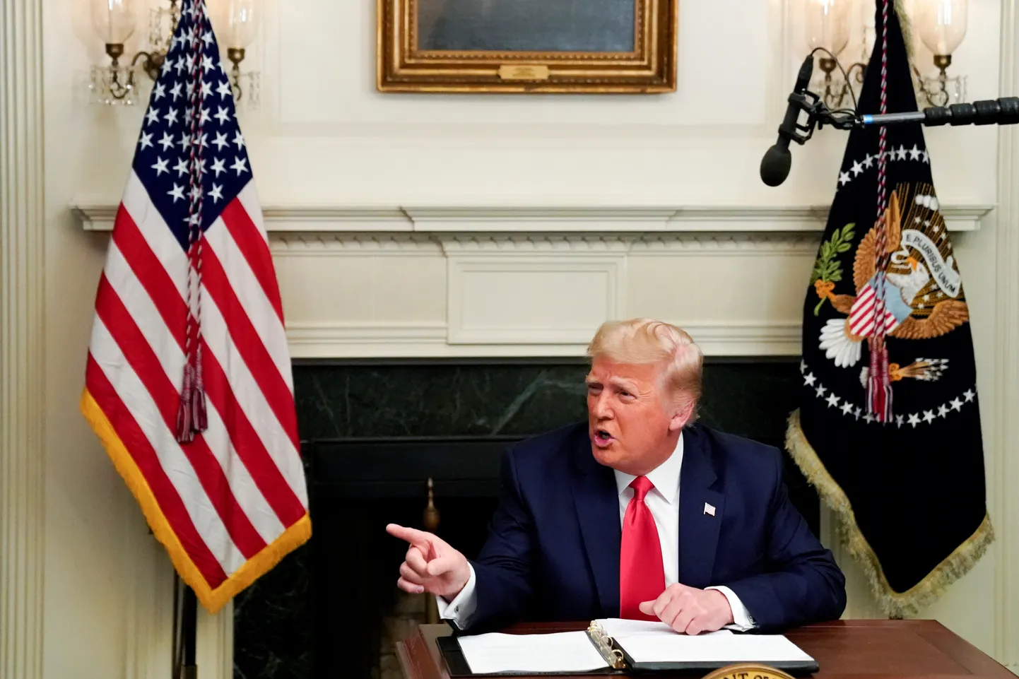 USA president Donald Trump.