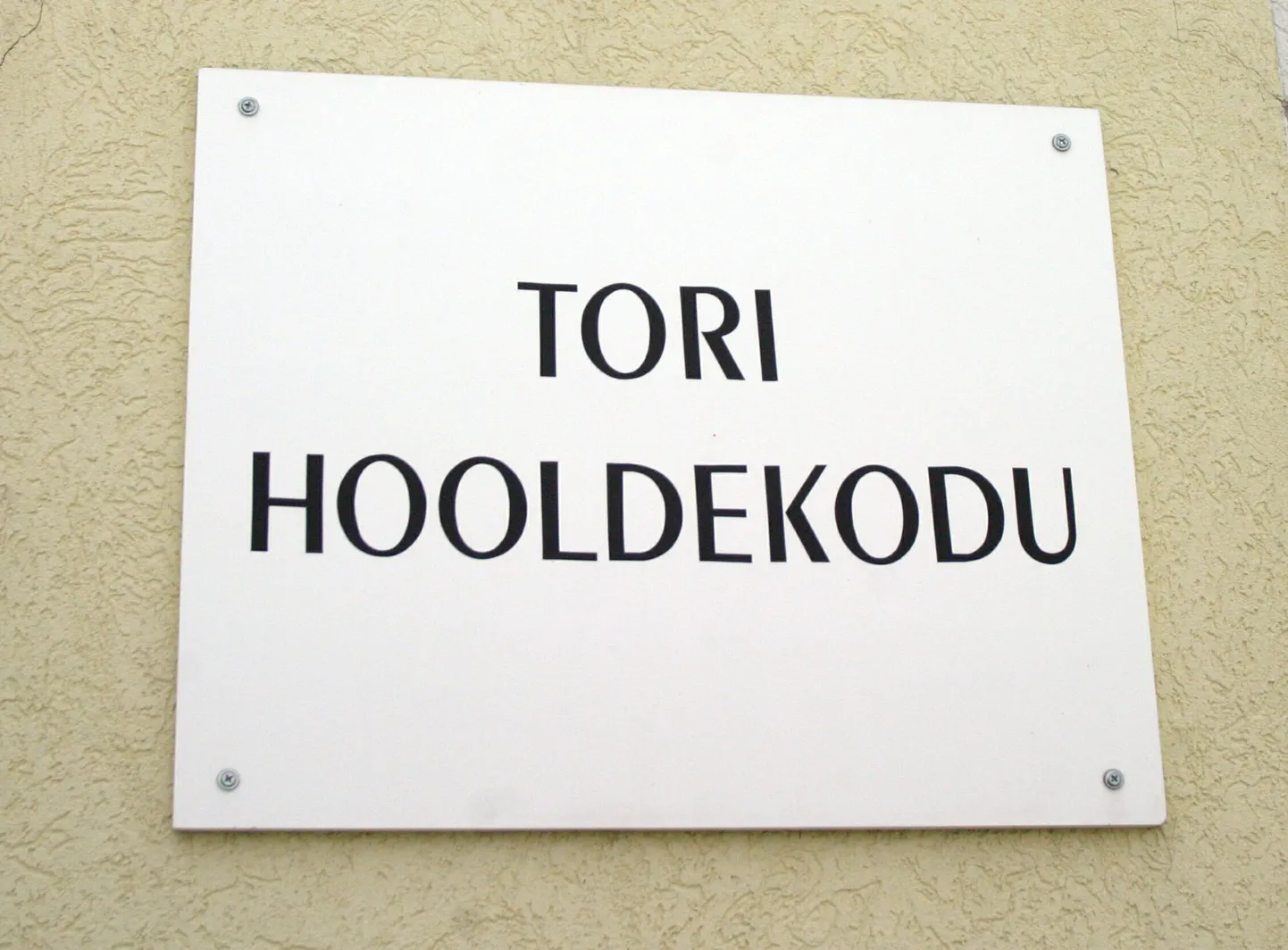 Tori hooldekodus põles elektrikilp.
