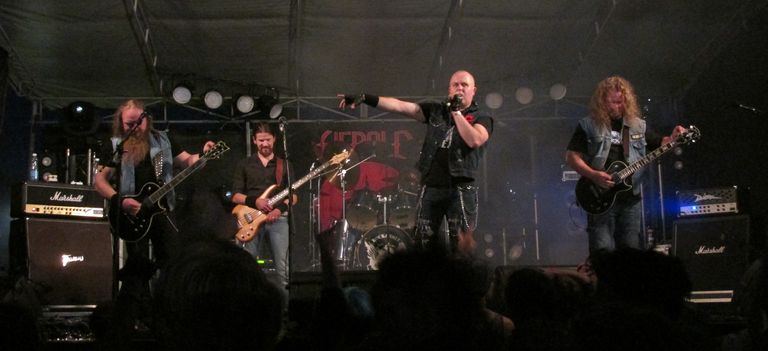 Herald esinemas Punk & Rock festivalil Tartus.
