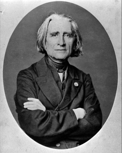 Franz Liszt (1811–1886) aastal 1876 Münchenis.