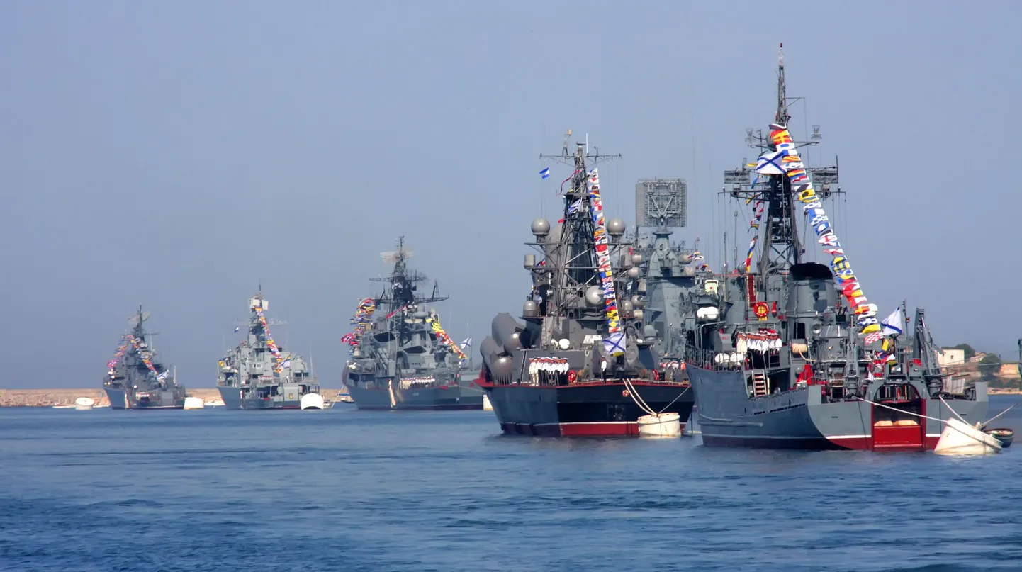 Vene laevastiku laevad Mustal merel