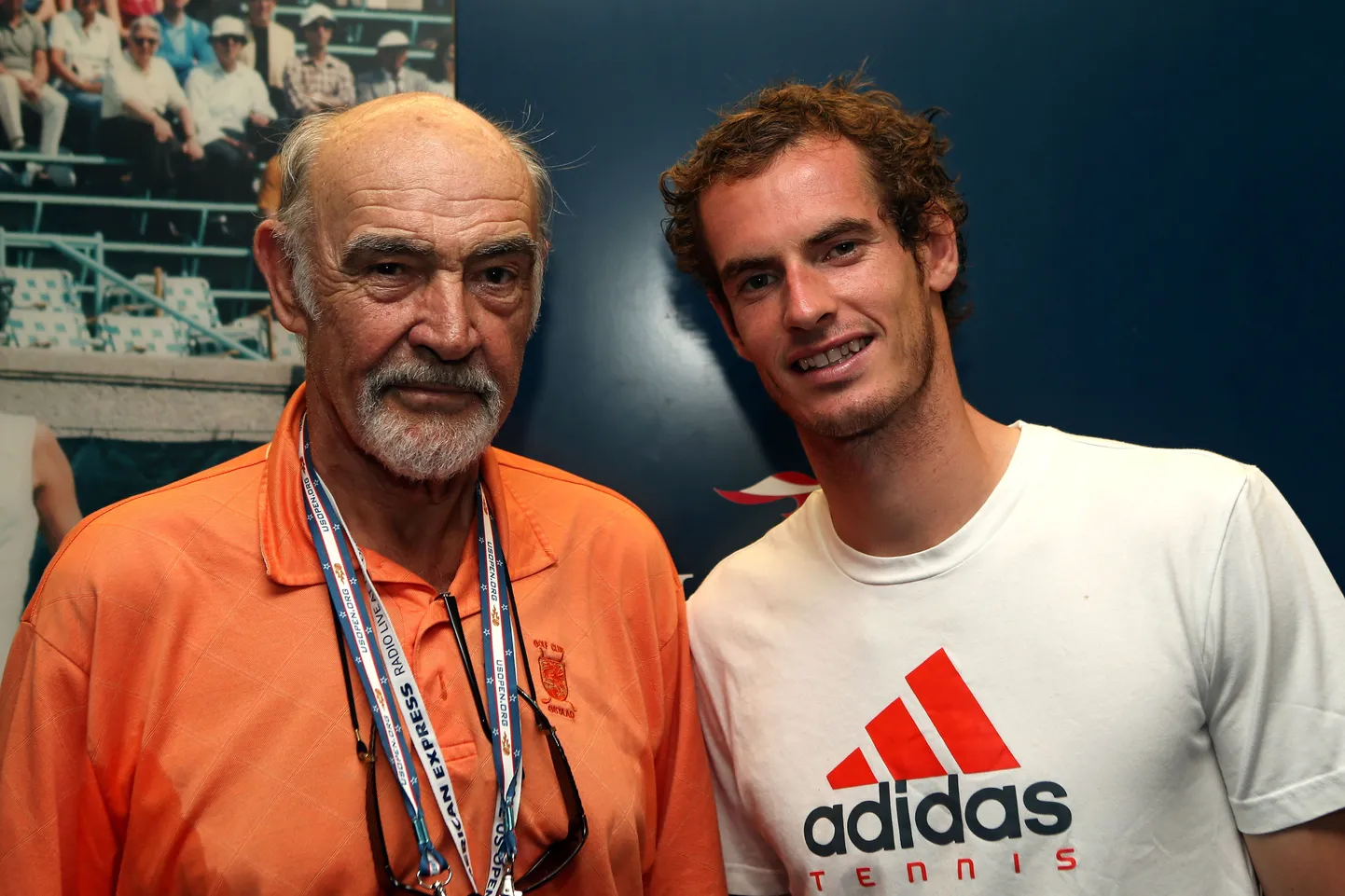 Andy Murray ja Sir Sean Connery.