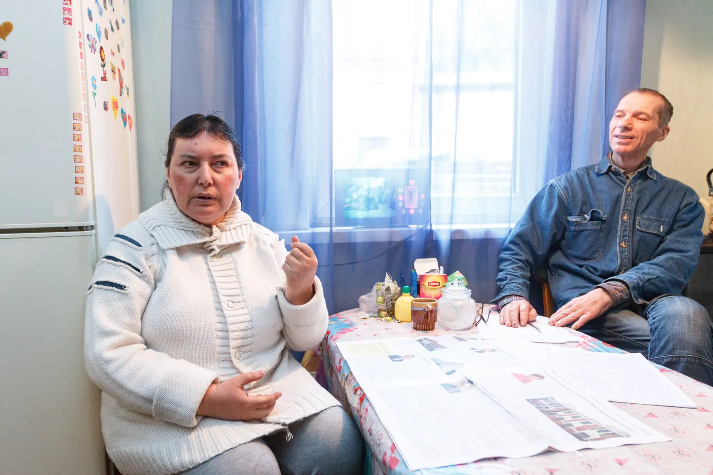 Valgalased Viktor Voronkov ja Irina Susan Arževskaja-Voronkova rääkisid toimetusele oma versiooni Lembitu tänaval asuvast käigust toidupaki järele, mis pakkunud häiriva kogemuse.