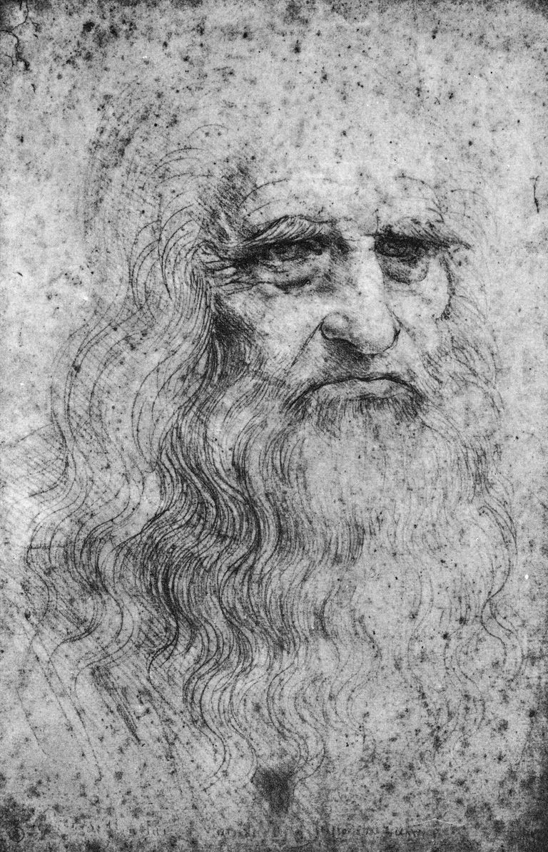 Leonardo da Vinci portree