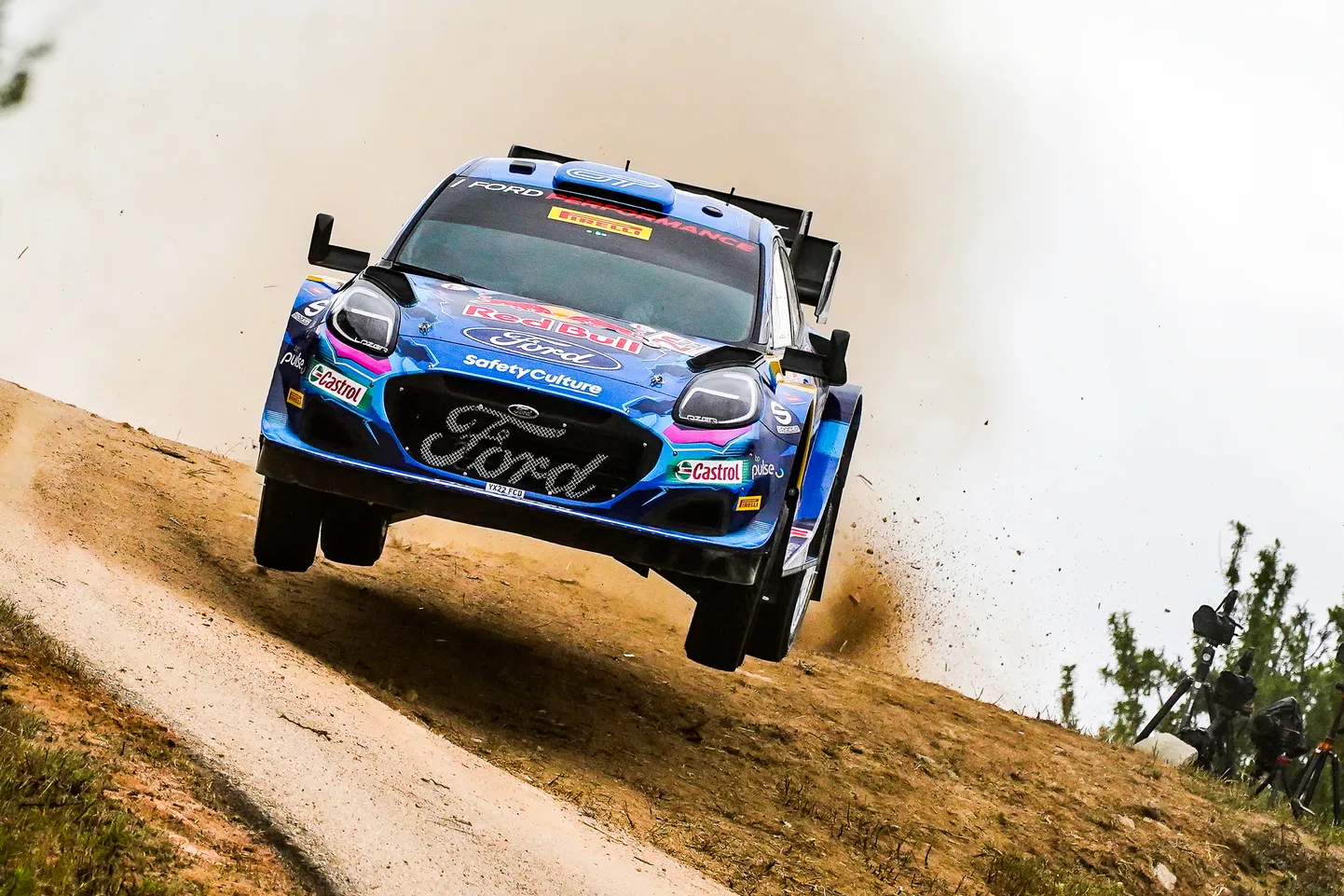 Ott Tänak ja Martin Järveoja Sardiinia rallil.