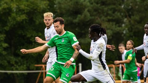 "Daugavpils" ar vēliem vārtiem uzveic Tukuma futbolistus