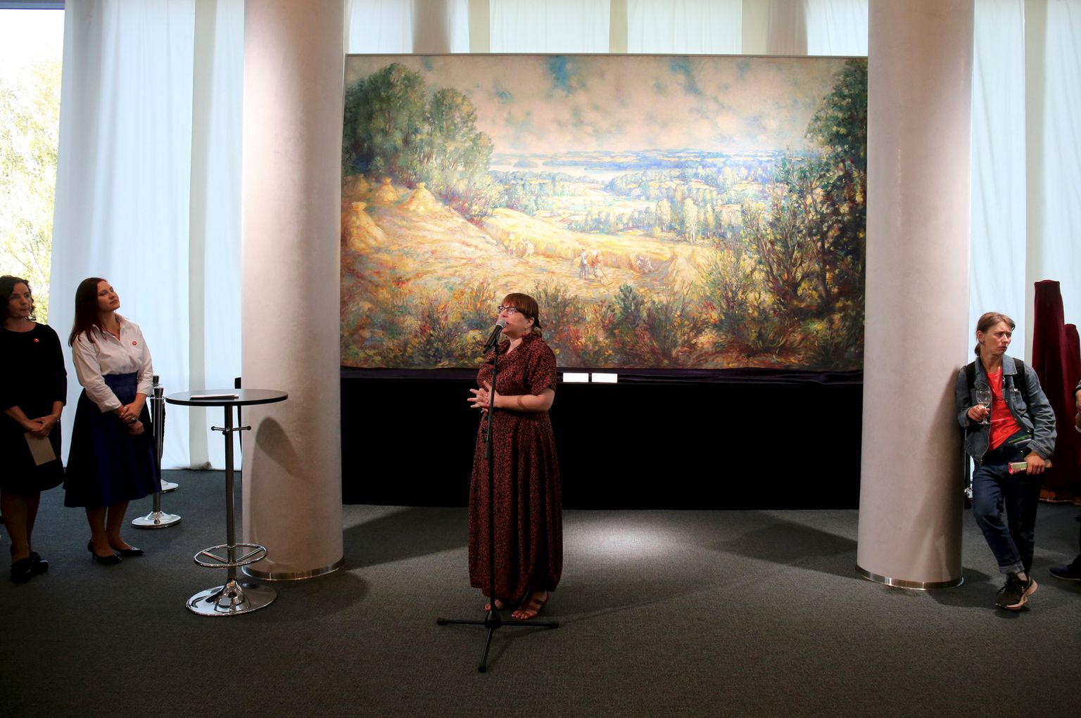 Aleksander Vardi hiigelsuurest maalist «Otepää maastik» kõneleb kunstiajaloolane Reet Mark.