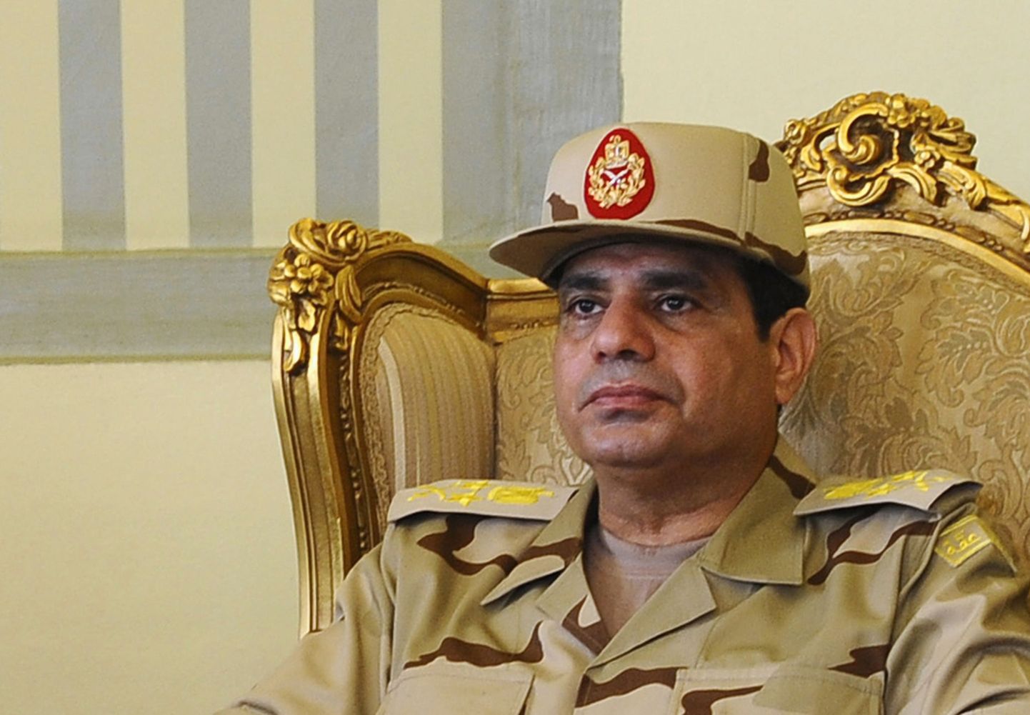 Egiptuse presidendiks kandideeriv armeejuht Abdel Fattah al-Sisi.