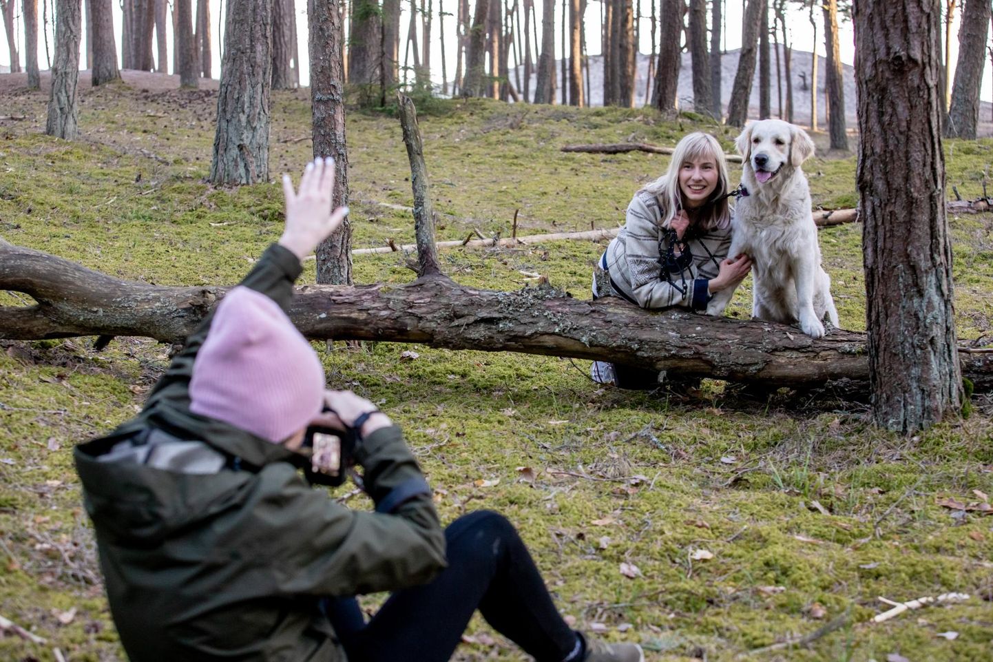 Aastakese koerte pildistamisele pühendunud Valeria Jegorova, ­kellele meeldib end proovile panna, leiab, et ilusasti istuvat koera ongi liiga lihtne jäädvustada.