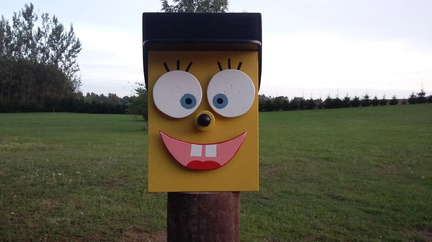 Käsna-Kalle postkast.