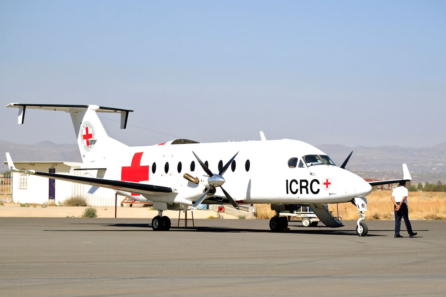 Punase Risti lennuk Jeemenis.