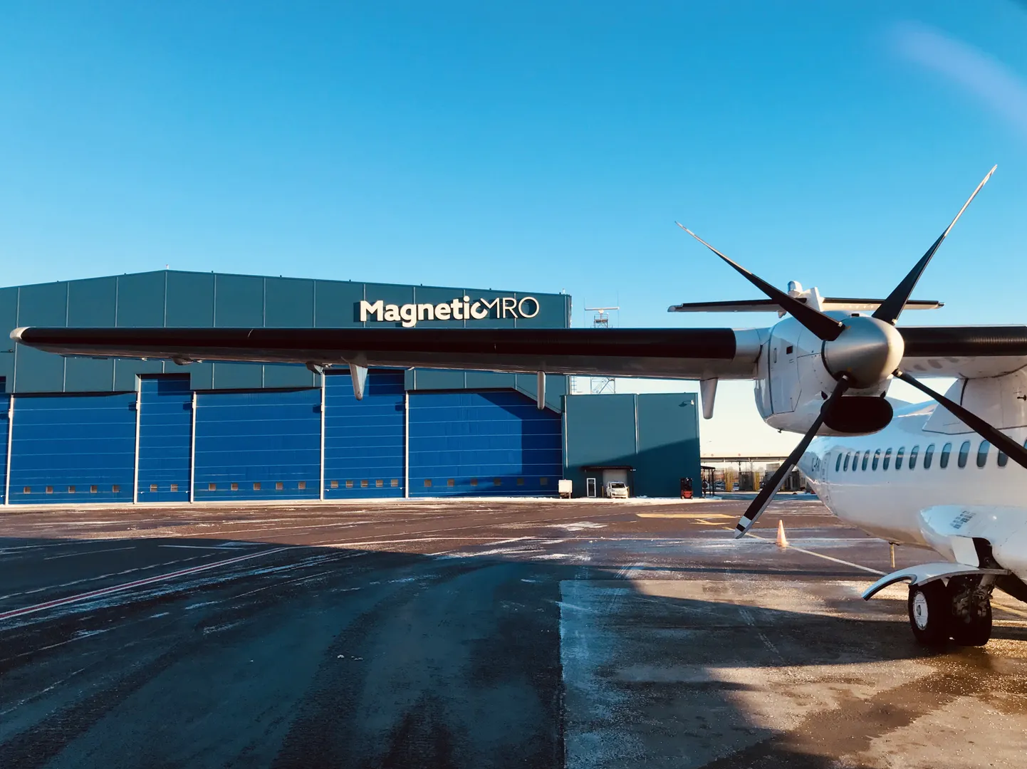 Magnetic MRO Tallinna angaar.