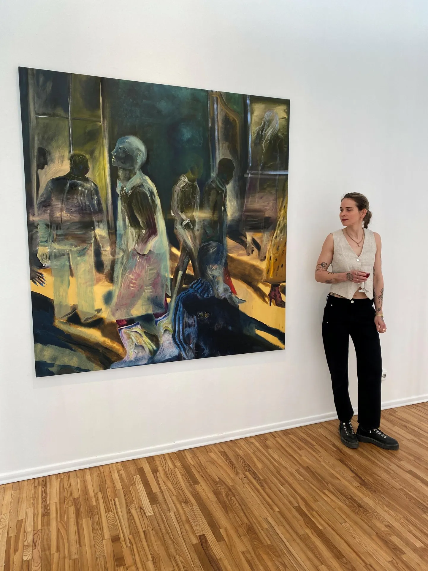 Okultne London: Angela Maasalu ja tema maal «Sõnumitooja» (2023).