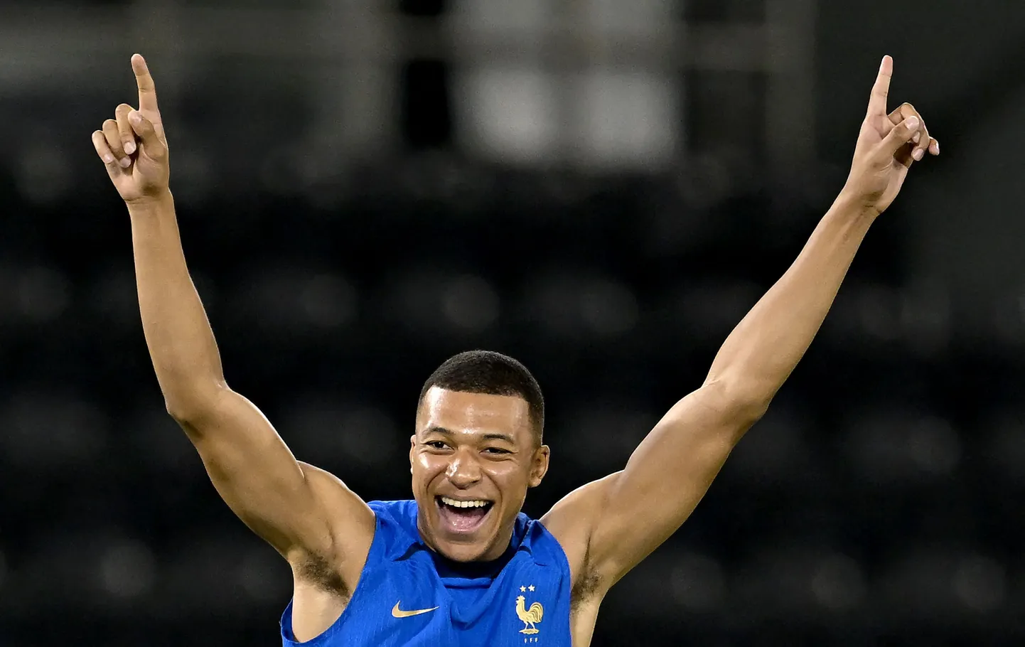 Prantsusmaa ründaja Kylian Mbappe on sel MMil olnud väga heas tujus ja see kajastub ka tema mängupildis.