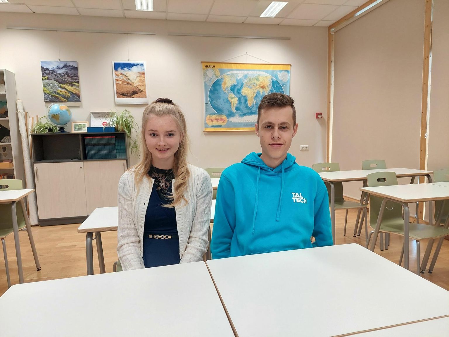 Põlva gümnaasiumi 12. klassi õpilased Geteli Hanni ja Joosep Raik tõid maateaduste olümpiaadilt kokku kolm medalit.