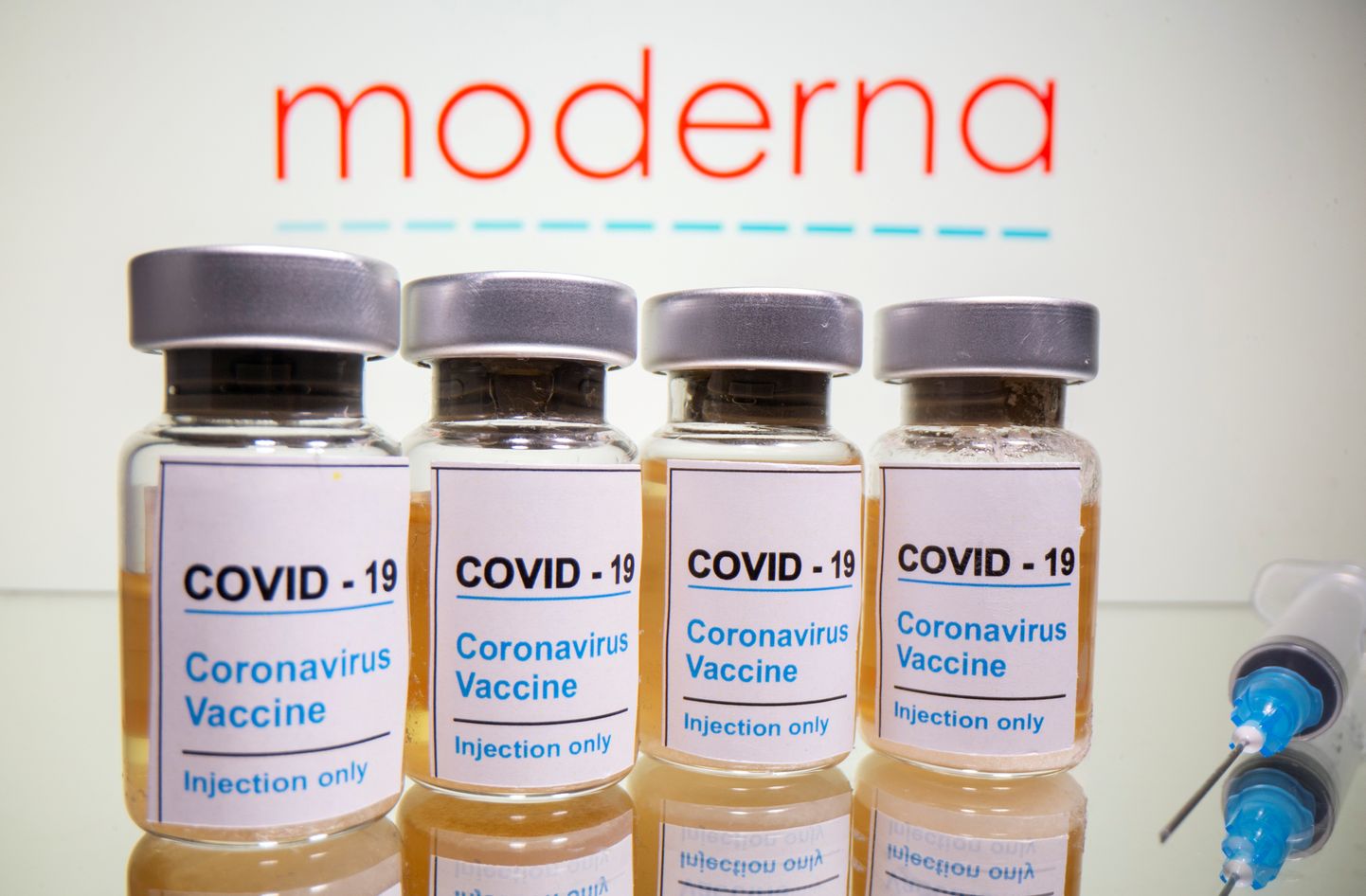 "Moderna" Covid-19 vakcīna.