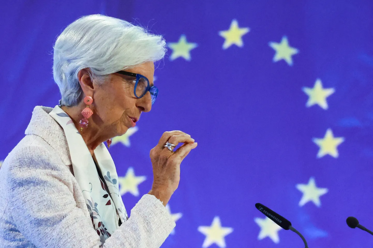 Euroopa Keskpanga president Christine Lagarde.