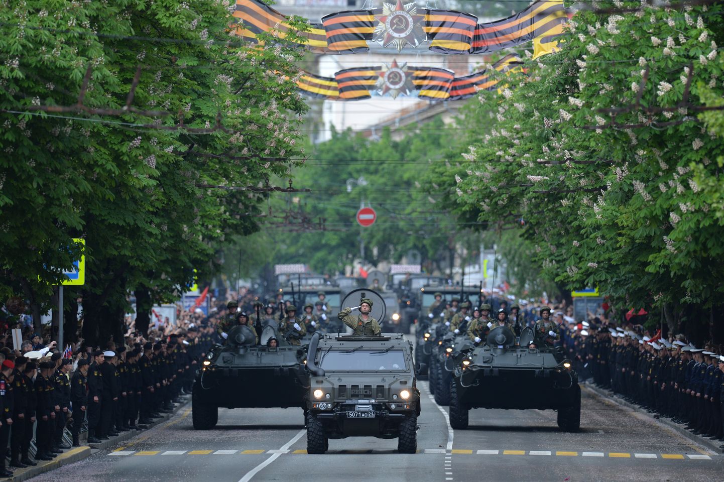 Võidupüha paraad Sevastopolis.