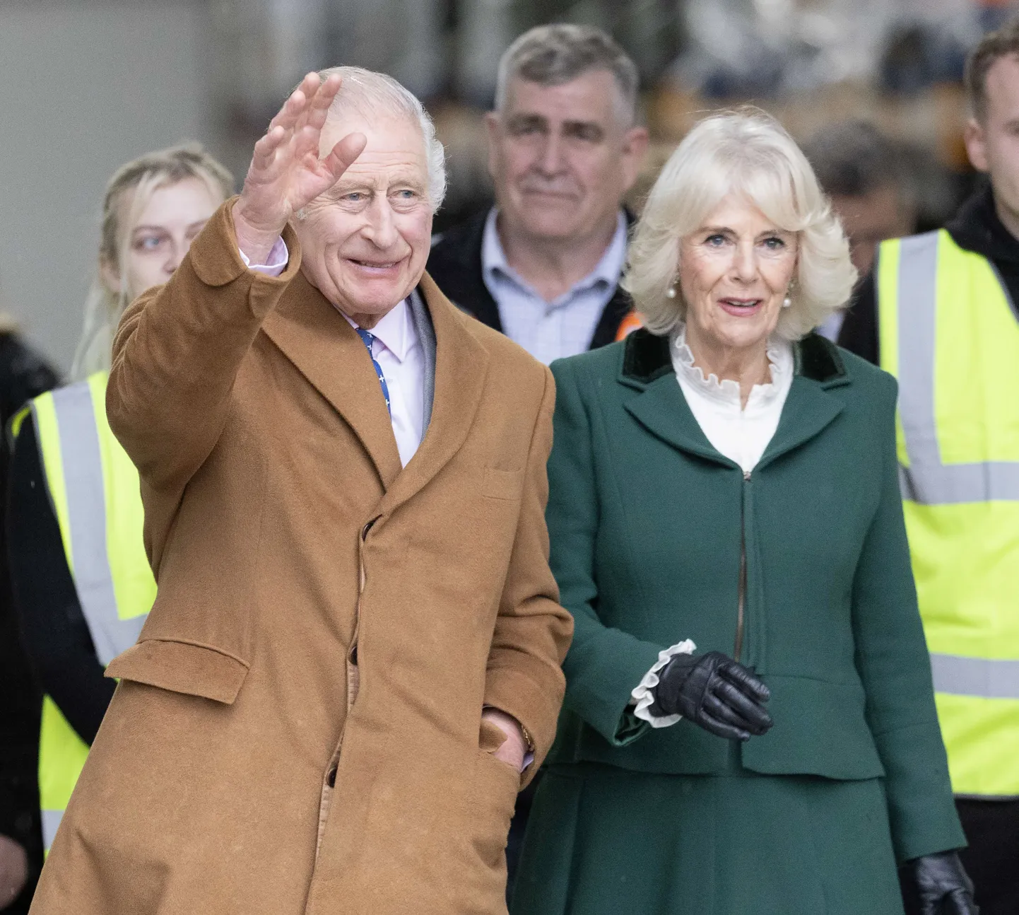 Kuningas Charles III ja kuninganna Camilla.