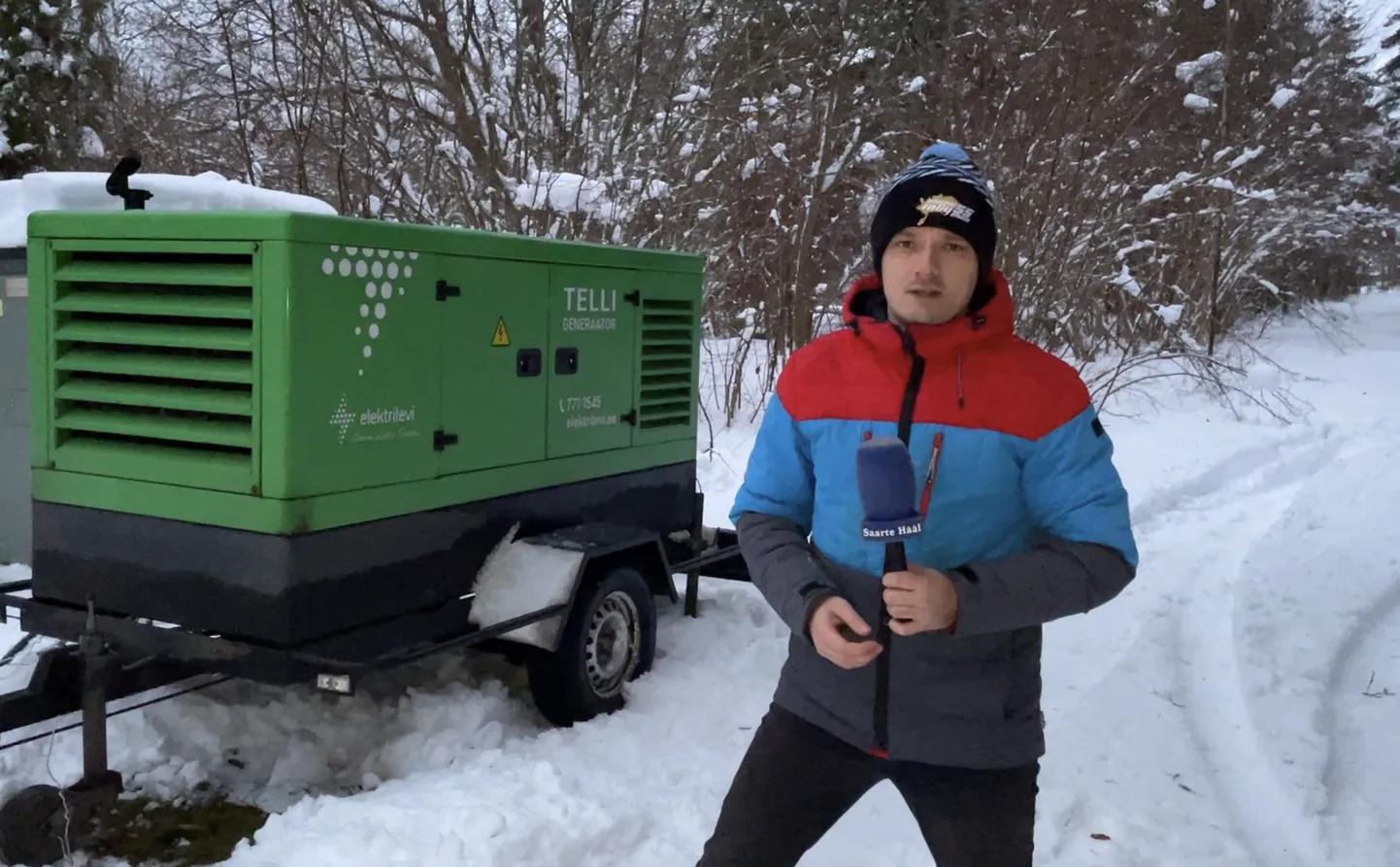 Lindmetsa külla jõudis elektrigeneraator